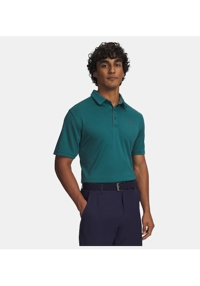 Under Armour Ua Tech Erkek Polo T-shirt 1290140-338 Yeşil
