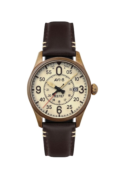 Avı-8 Spitfire Smith Av-4090-07 Otomatik Erkek Kol Saati Bronz