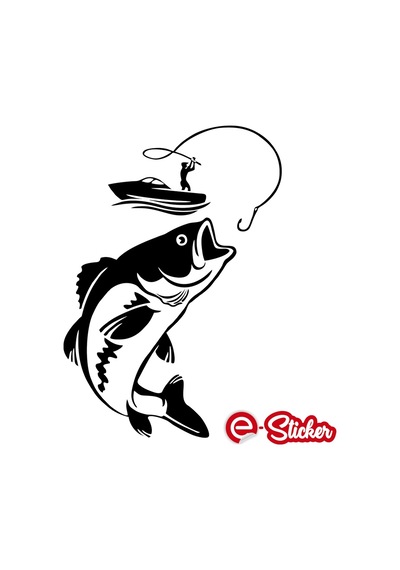 Balıkçı Fisherman Oto Sticker Araba Cam Sticker