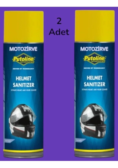 Putoline Helmet Sanitizer Kask Ve Vizör Temizleyici 500 Ml 2 Adet