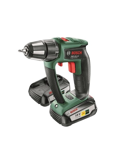 Bosch PSR 18 LI-2 Ergonomic 2.5 Ah Çift Akü - 06039B0101