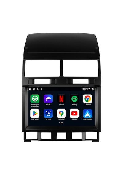 Volkswagen Touareg 2003-2009 Android Multimedya Carplay Android Auto Navigasyon 6gb Ram 64gb 9"