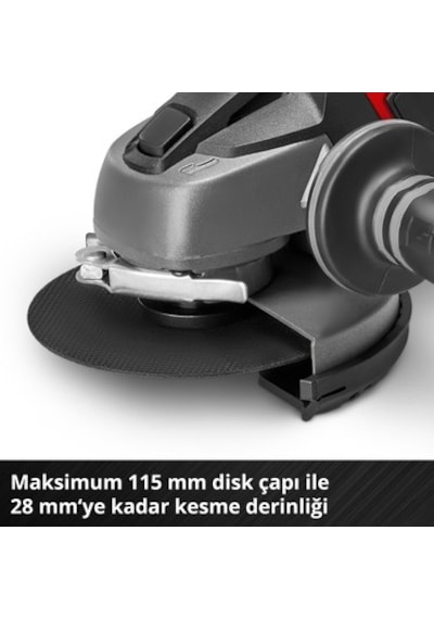 Akülü Avuç Taşlama, 115 Mm Disk Çapı Ve Hızlı Kesim Özellikleri