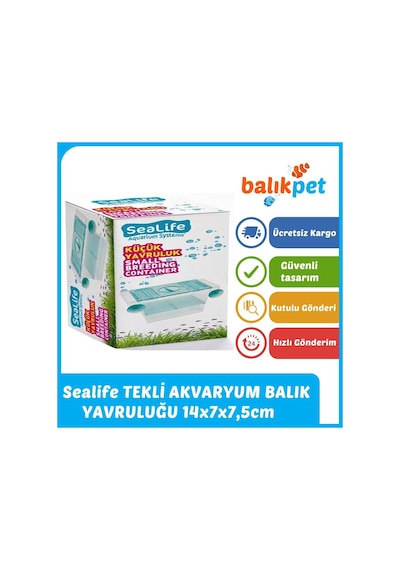 Küçük Akvaryum Balık Yavruluk Yavruluğu 14 5x7x7 5cm