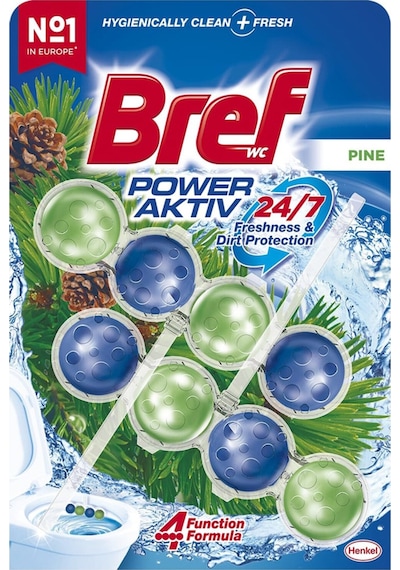 Bref Power Aktif Wc Blok Çam 2 X 50 G