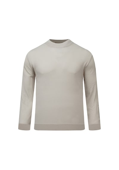Hatemoğlu Taş Regular Fit Yarım Balıkçı Yaka Rayon Kazak 2977642 Taş