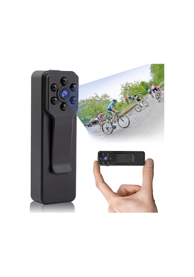 Secumore Gece Görüşlü 1080p Mini Vücut Kamerası