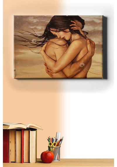 Webstyle Sayılarla Boyama Seti Kasnaklı Kavuşma 40 X 50 Cm