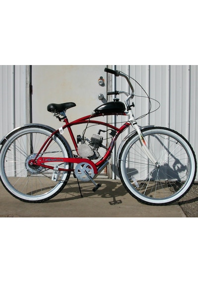 Starfire 48cc 2 Zamanlı Benzinli Bisiklet Motor Kiti Gümüş - Siyah