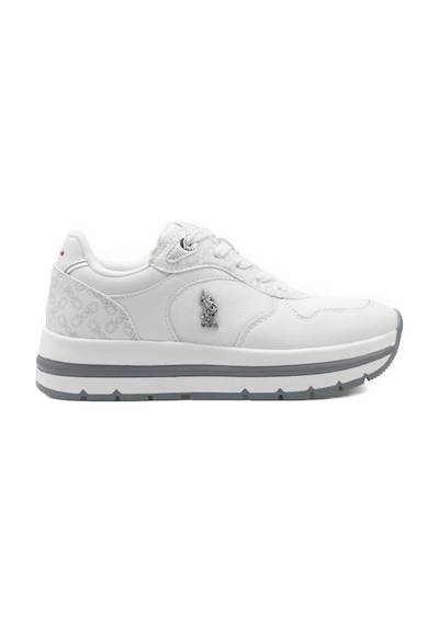 U.S. Polo Assn. U.s. Polo Assn. Shery 6fx 102157890 Kadın Spor Ayakkabı Beyaz 36-40