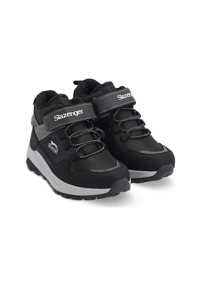 Slazenger  KENZIE Çocuk Cırt Cırtlı Siyah  -  Beyaz Bot