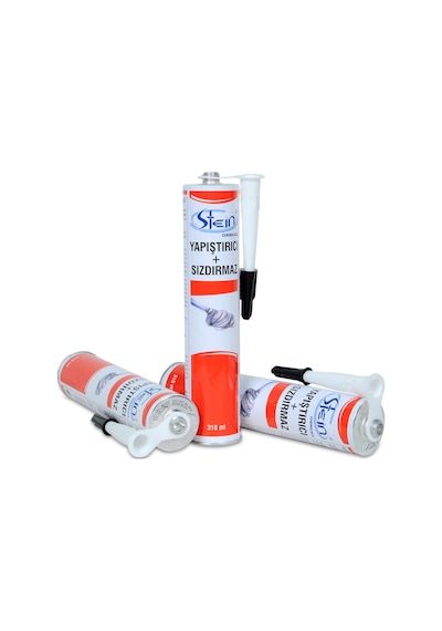 Stein Pu 50 Adhesive - Poliüretan Mastik 1 Adet 310 Ml Siyah