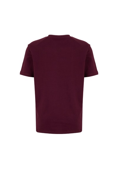 Discovery Expedition Bordo Pamuk Karışımlı T-shirt D6sm-tst3706