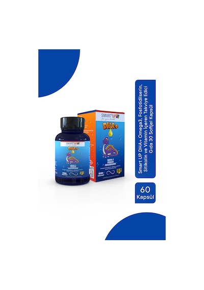 Smart Up Dha+ Omega-3 Soft Gel 30 Kapsül