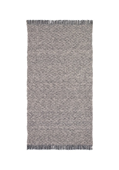 Ikea Rorkar Halı 80 X 150 Cm Siyah - Bej