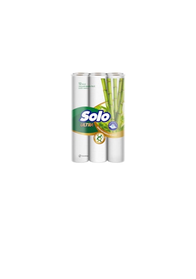 Solo Ultra Organik Bambu Katkılı Kağıt Havlu 12'li