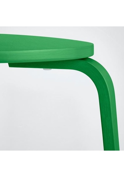 Ikea Kyrre Ahşap Tabure, Yeşil