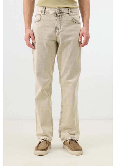 Antioch Regular Fit Erkek Jean Bej