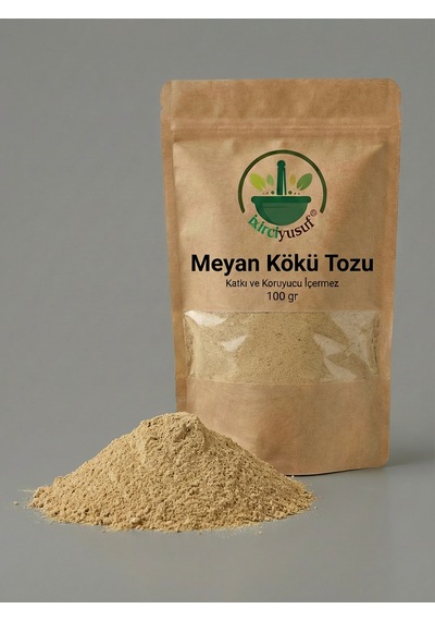 İxirciyusuf Meyan Kökü Tozu Meyankökü Tozu Licorice Root Powder Doğal Öğütülmüş 100 G