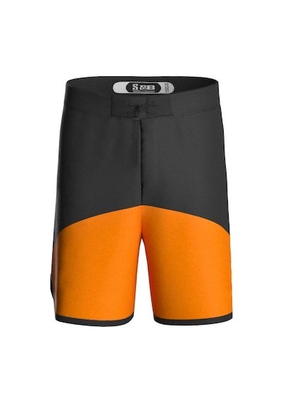 Pose I Down Rush Class Orange Surf Boardshort Gri - Turuncu