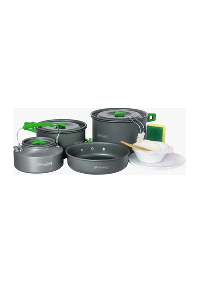 Orcamp Out-1050 Ouadro Tencere Seti Gri
