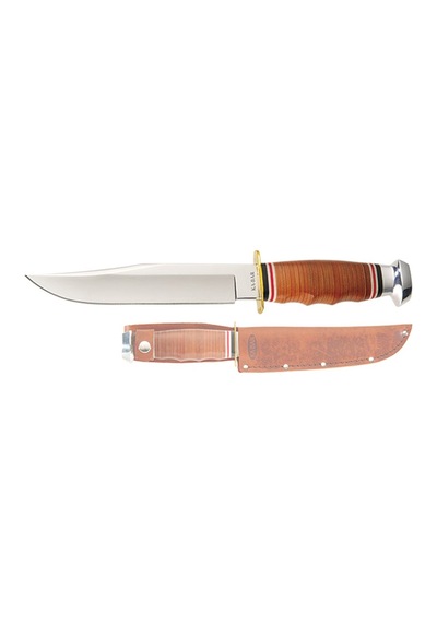 Ka-Bar Kamp Bowie Deri Sap 1236 Çok Renkli