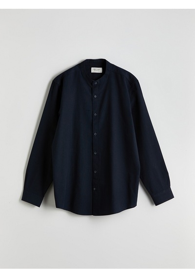 Lcw Vision Lacivert Regular Fit Uzun Kollu Oxford Erkek Gömlek