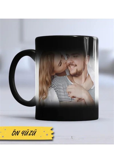 Kişiye Özel Sihirli Kupa Bardak Saydam