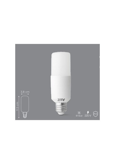 -124 7w Pil Ampul E27 3000k 10 Adet