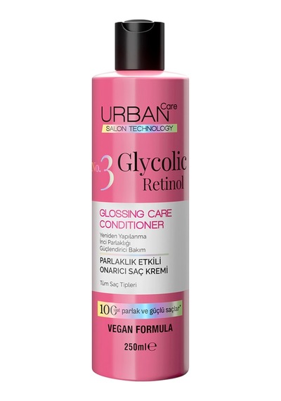 Urban Care No.3 Glycolic Retinol Saç Bakım Kremi 250 Ml - 6 Adet Tarı