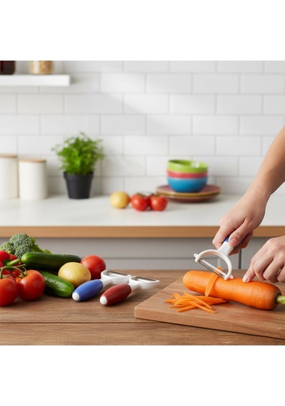 Baysa -839 -bayhome Kayra-1197a Saplı Soyacak Tombul Renkli Plastik - 20'li Paket