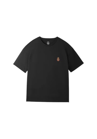 Gsstore Galatasaray Çocuk Siyah T-shirt Sarıkırmızı