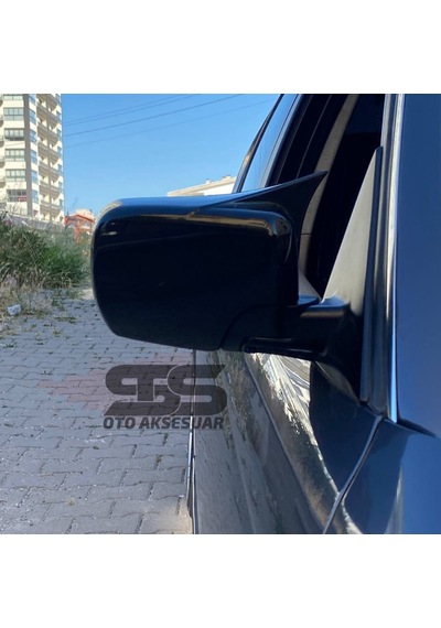 Bmw E46 Batman Yarasa Ayna Kapağıı Piona Black 1998 - 2005 Arası Kasalara Uyumlu