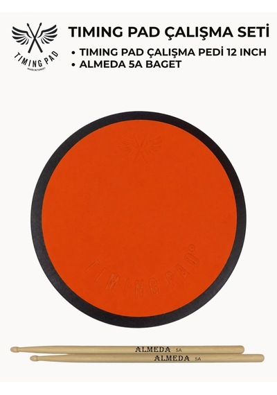 Timing Pad Çalışma Seti Çalışma Pedi 12 Inch + Baget