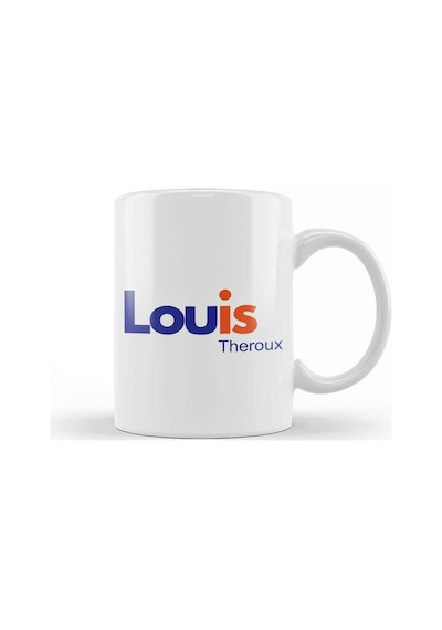 Louis Theroux Fedex Logo Kupa Bardak Porselen Karışık