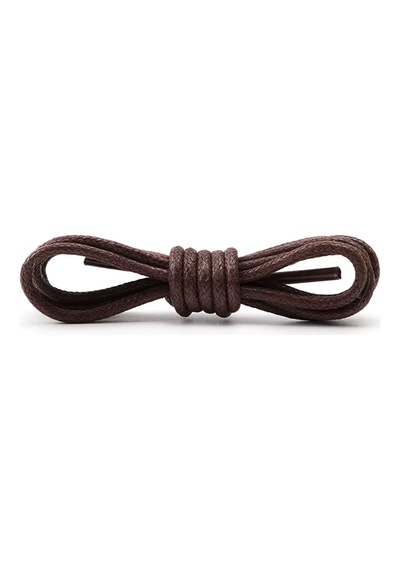 Hapshoe 50 Cm Kahverengi Mumlu Klasik Ayakkabı Bağcığı
