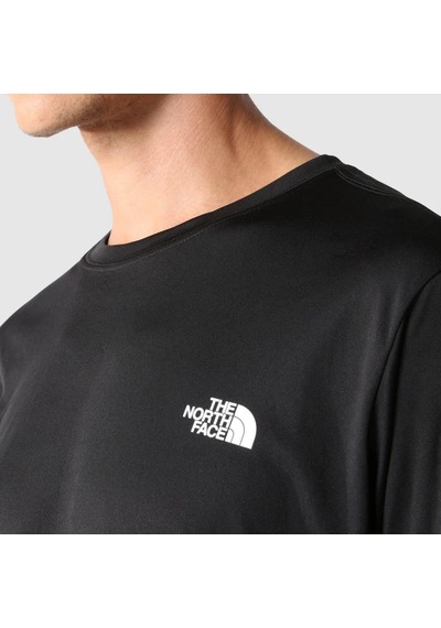 The North Face Reaxion Amp Crew Erkek T-shirt Siyah-siyah