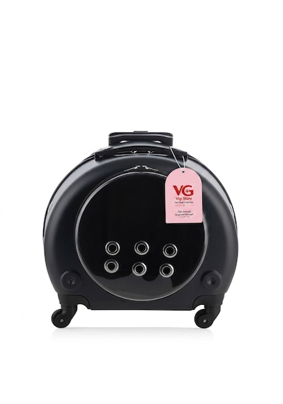 Vg Premium Kedi Taşıma Valizi Panoramik Açılır Kapaklı