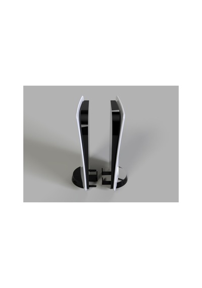 Ps5 Konsol Tasarımlı Cd Stand Rafı, İkonik Konsol Görünümlü Oyun Kutusu Cd Rafı Stand Organizer