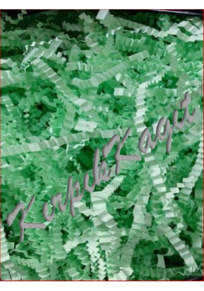 Zigzag form Z Kırpık / Kırpık Kağıt / Mint YEŞİLİ