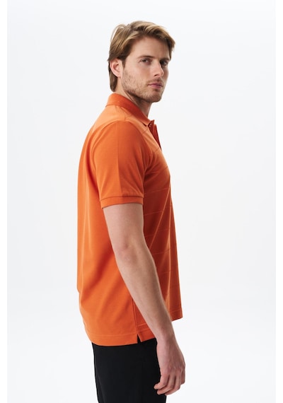 AR-MA Arma Erkek Basic Regular Fit % 100 Pamuk Pike Polo Yaka Tişört Y29374355702 Pembe