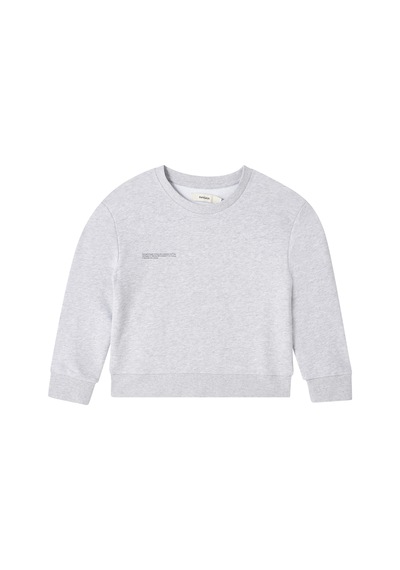 Pangaia Çocuklar Için 365 Orta Ağırlıkta Sweatshirt - Grı Gri