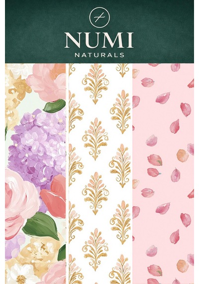 Balmumu Gıda Saklama Bezleri Premium 3 Lü Set 30 30 Cm - Soft Romance Serisi Çok  Renkli
