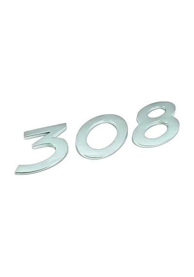 Peugeot 308 T7 Makyajlı, 308 Yazısı Oem 96758508vd