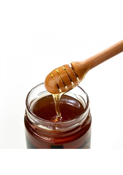 Marmaris Kara Çam Balı 850 G + Ahşap Bal Kaşığı