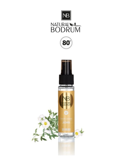 Jasmin Kolonyası 60 Ml Sprey Beyaz Çiçek Cep Boy Seyahat Hediyelik %80 Alkollü