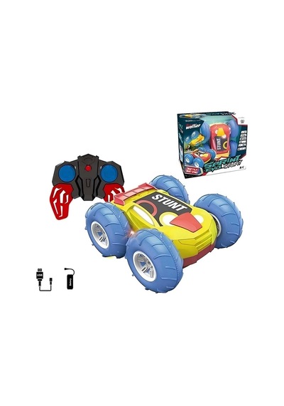 4i 989-11 U.kumandalı Işıklı Arkrobat Araba Sprınt Evq Stunt Karışık