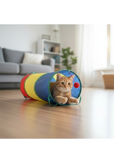 Runaway Kedi Oyun Tüneli Eğlenceli Ve Etkileşimli