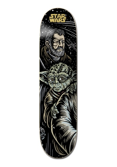 Element Element 8 Swxe Jedi Masters Unisex Skateboard Deck Ast Çok Renkli