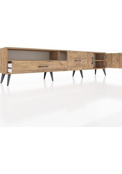 Arges Tv Ünitesi 2 Raflı 2 Çekmeceli 2 Kapaklı 220x30x51 Çam-çam Atlas Çam/atlas Çam - Atlas Çam Arges Tv Ünitesi 2 Raflı 2 Çekmeceli 2 Kapaklı 220x30x51 Çam-çam Atlas Çam/atlas Çam - Atlas Çam